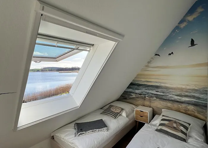 Haus Mit Seeblick, Gratis Nutzung Vom Ahoi Erlebnisbad Und Sauna In - Faehrhaus Nr 14 * Sellin (Rugen)